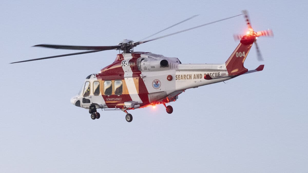 Difficult ice conditions: Swedish Maritime Administration deploys extra helicopters in extreme situation
