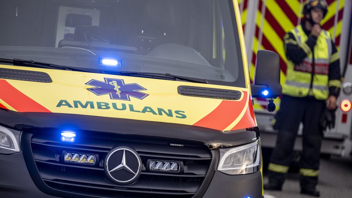 Child seriously injured in snow accident on the schoolyard in Hälsingland