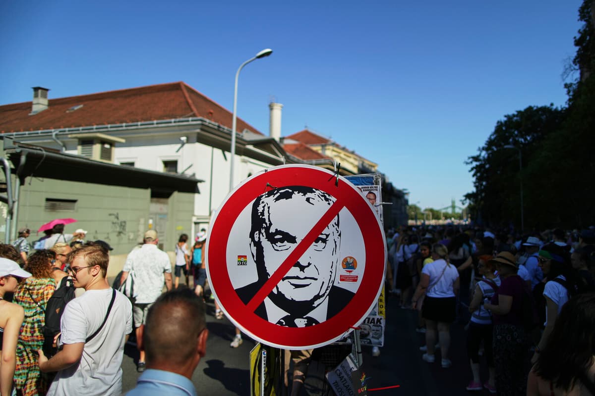Orbán Criticizes Budapest Pride Parade as a "Stain of Shame"