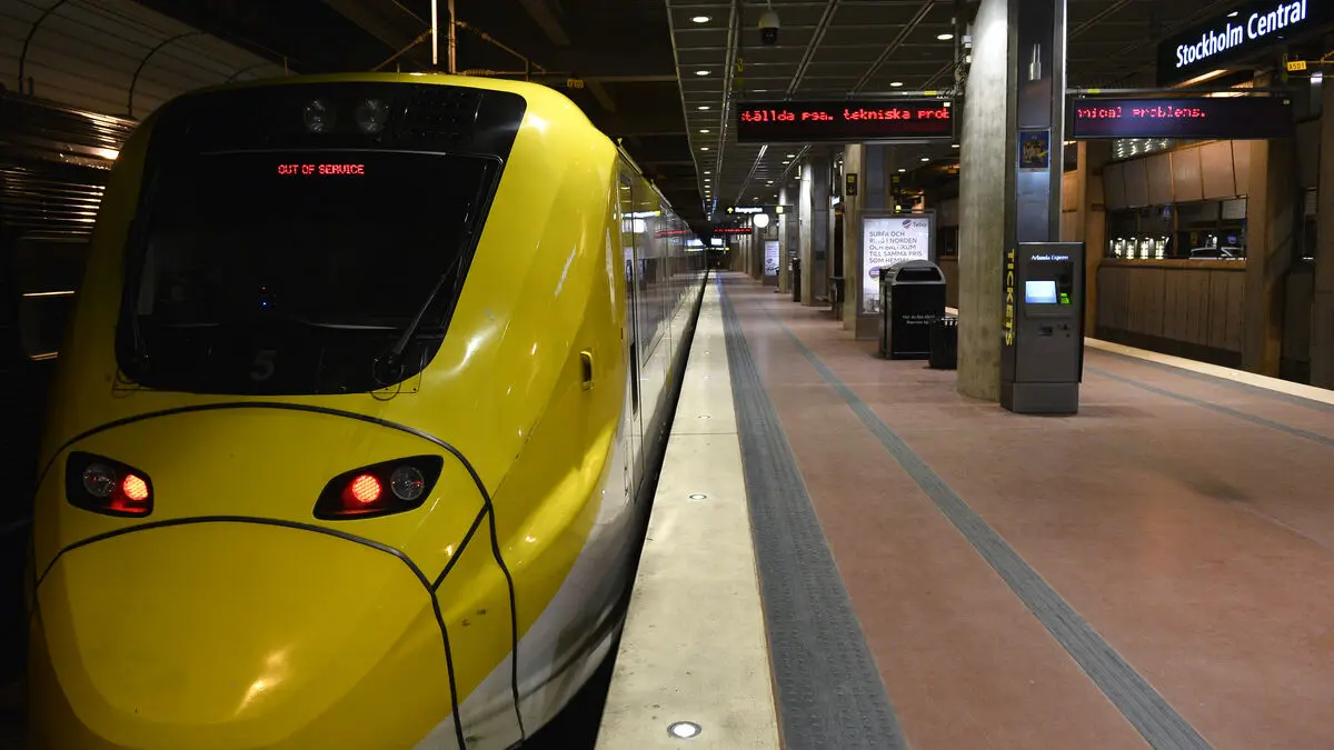 Trains between Stockholm and Uppsala are running again