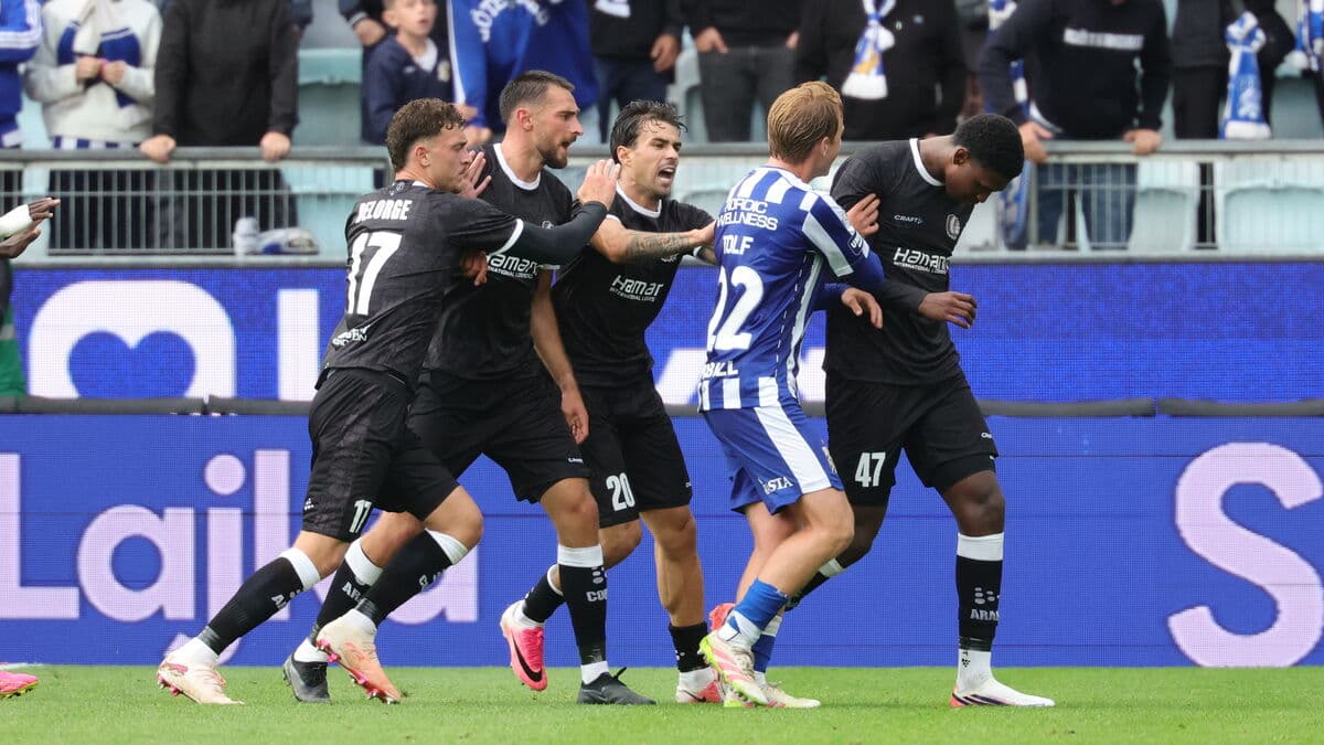 Blåvitt fall to Gent as tempers flare at Gamla Ullevi
