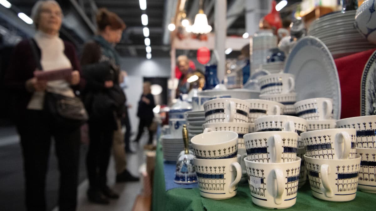 Raid at Älvsjö antique fair - luxury items stolen