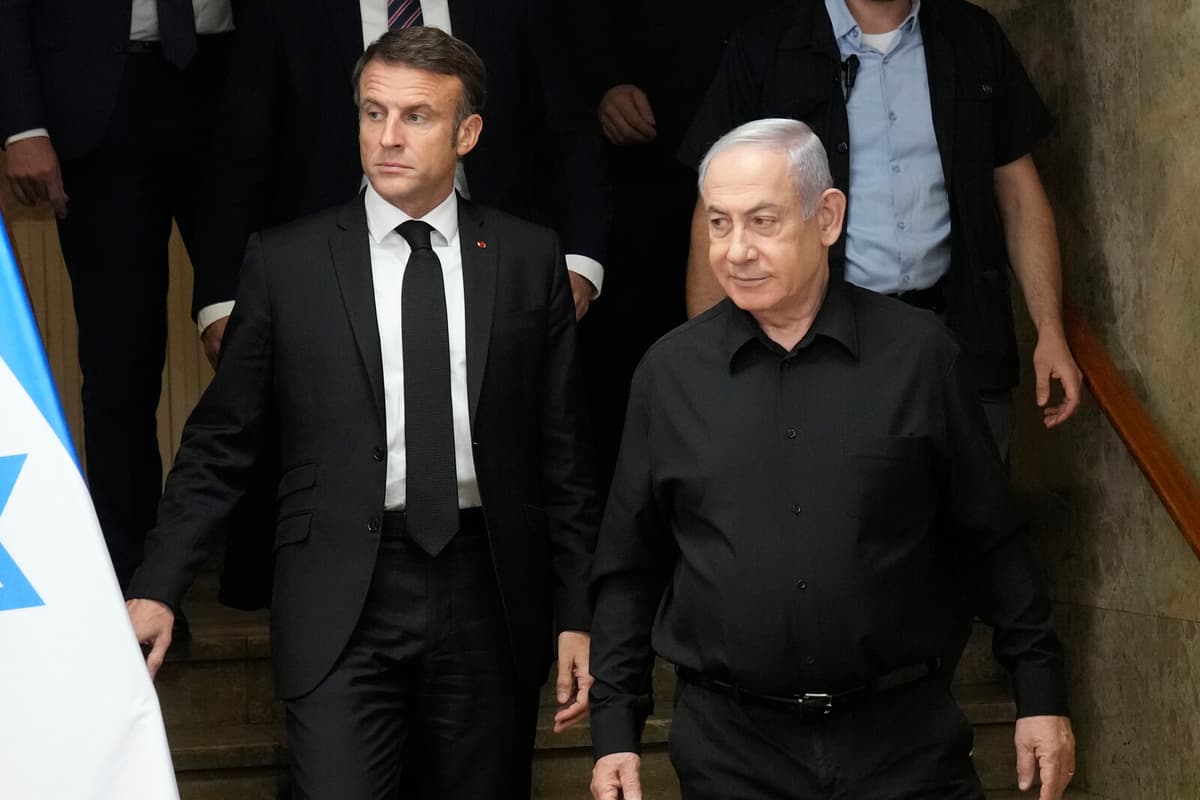 Netanyahu Accuses Macron of Fueling Antisemitism Over Palestine Recognition