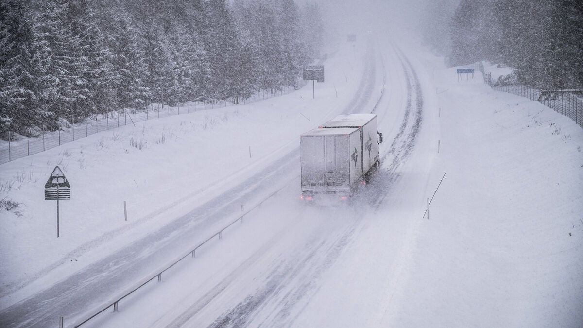 SMHI Warns of Up to 20 Centimeters of Snow in Dalarna, Härjedalen and Jämtland