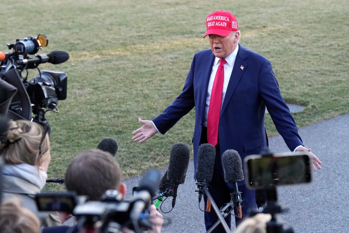 Rush when Trump mentioned cryptocurrencies