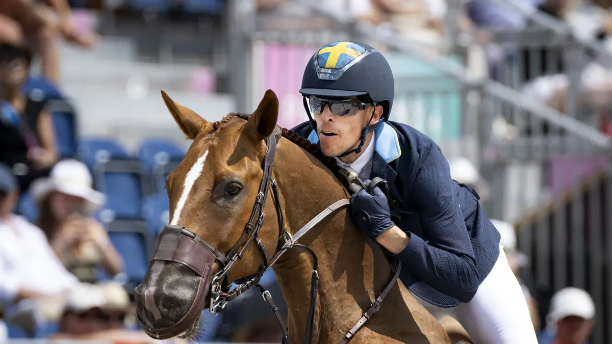 The star horse King Edward competes again - a phenomenon, Henrik von Eckermann says