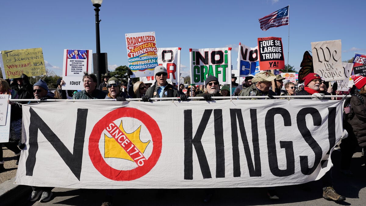 No kings - new giant protest against Trump