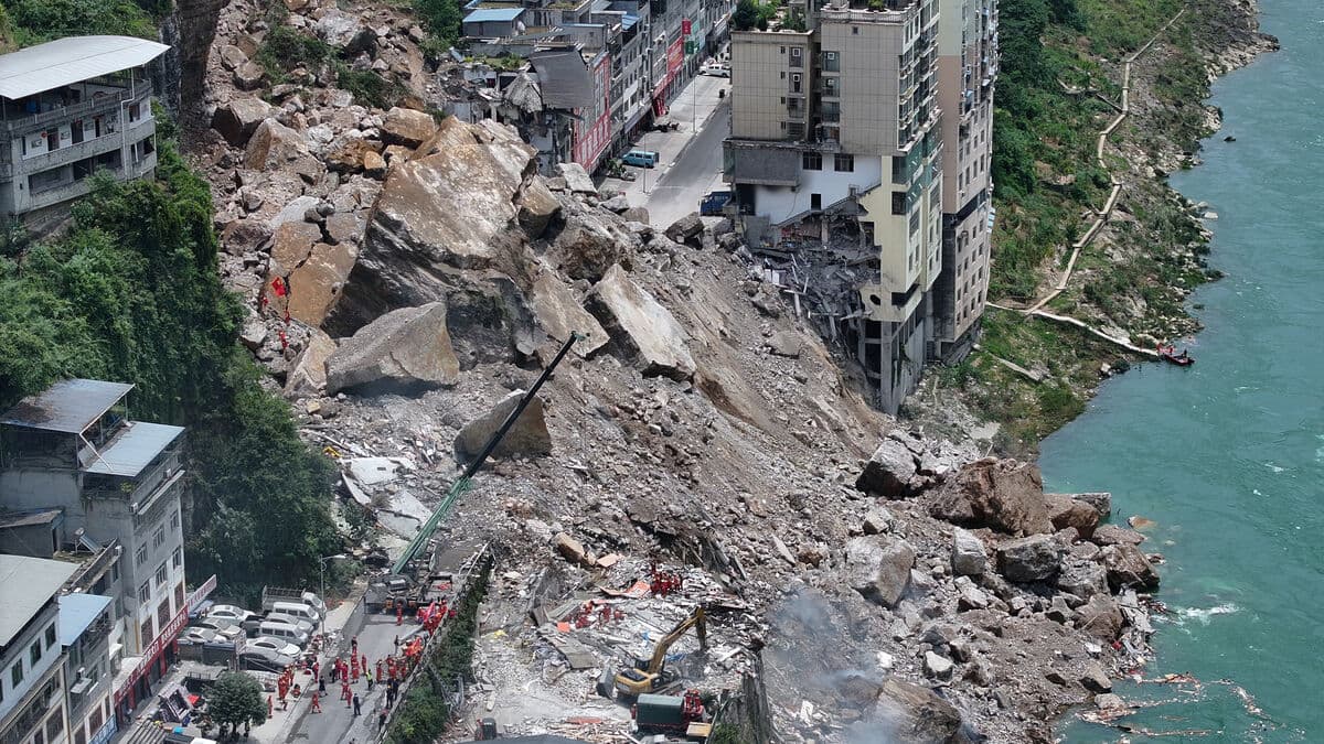 At least eight dead, 34 missing after landslide in southwest China