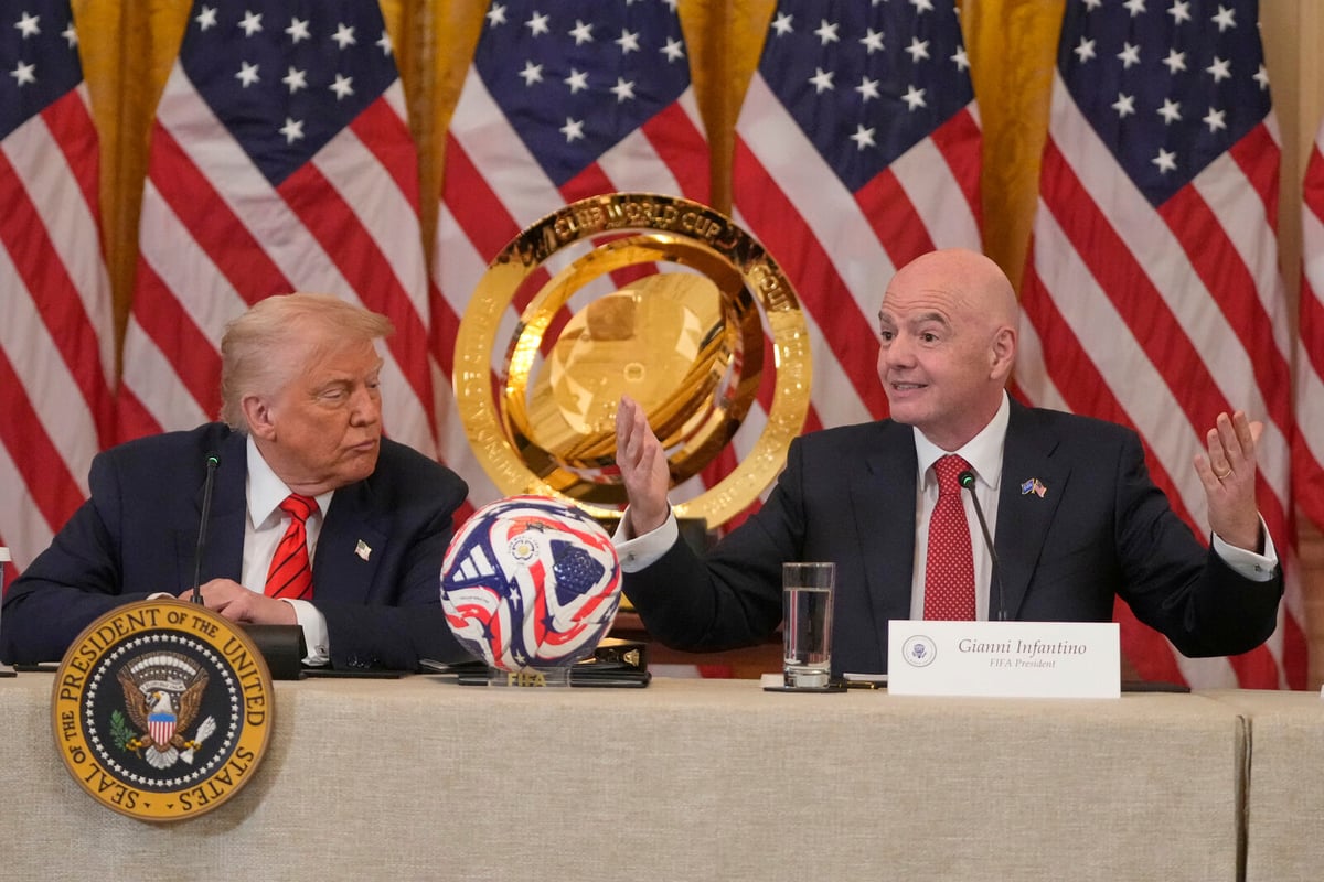 Trump Attends Club World Cup Final in New Jersey Tonight