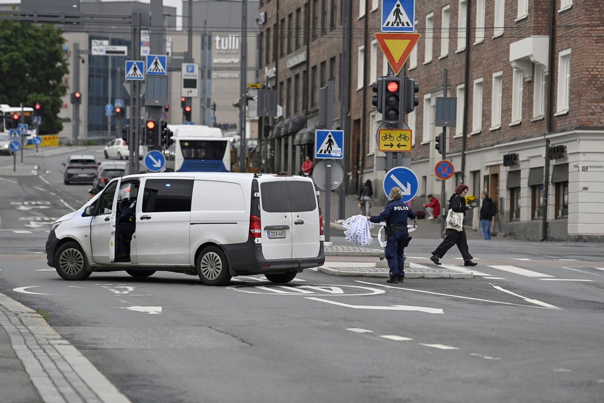 Suspect in Tammerfors Stabbing Chose Victims Randomly