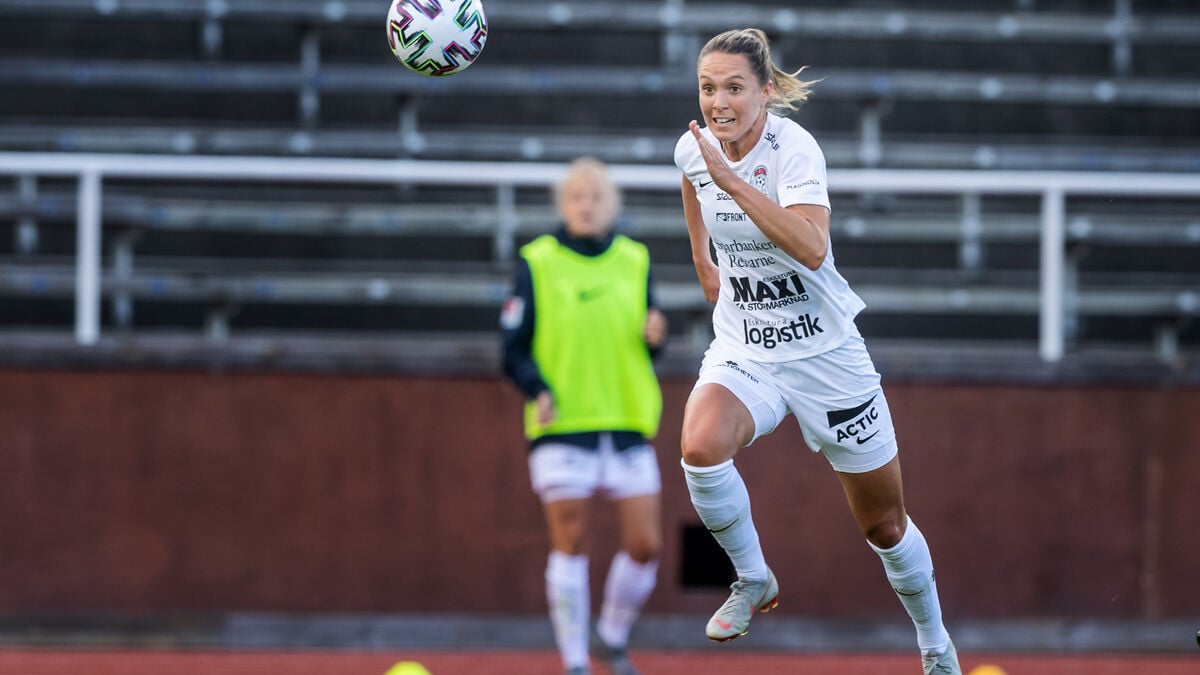 Ready for the Swedish women's team after the crush: "Rörd"