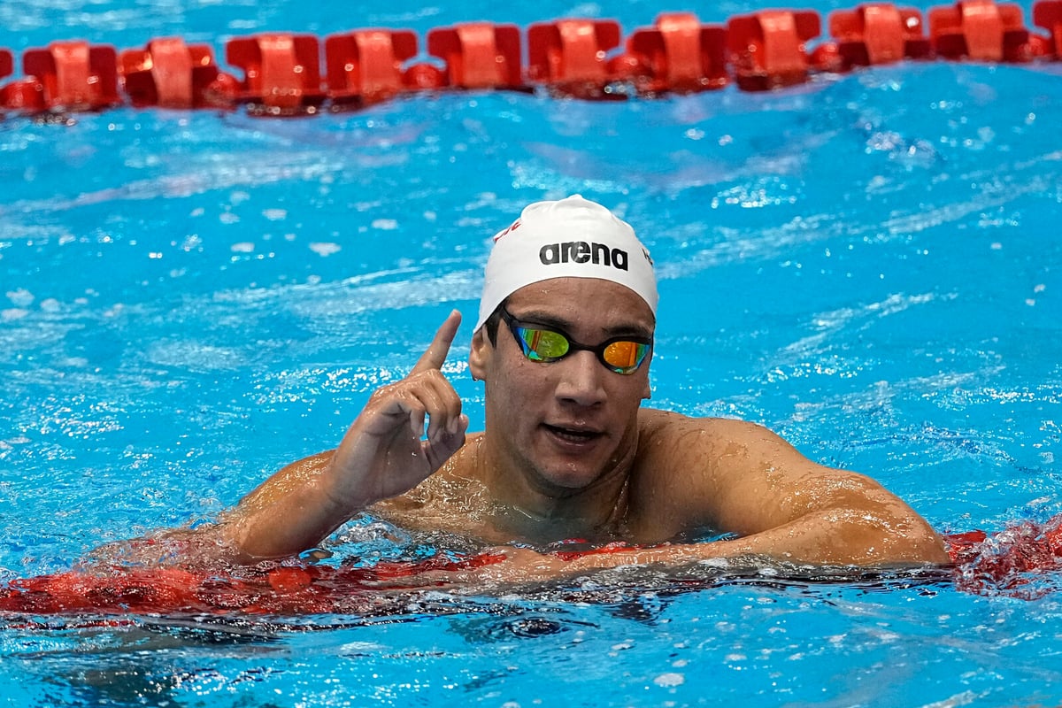 Olympic Champion Ahmed Hafnaoui Receives 21-Month Doping Ban
