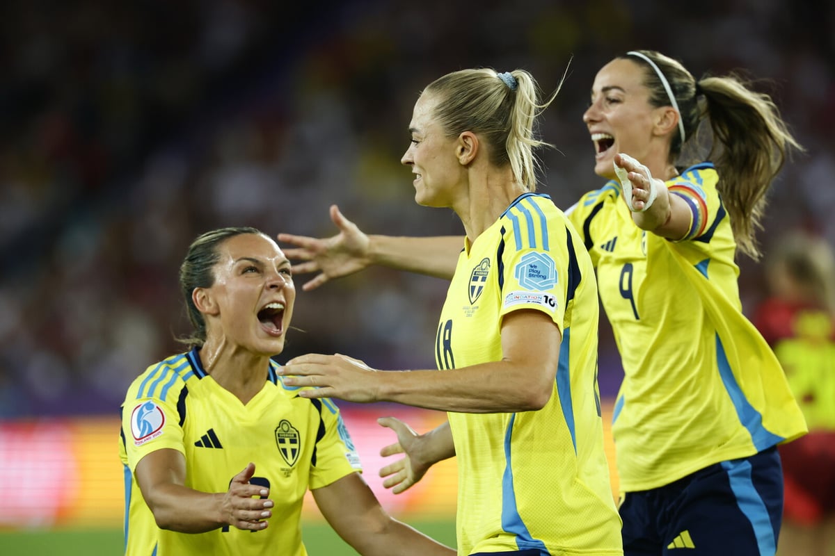 Sweden Defeats Germany 4-1 in Dramatic European Championship Match
