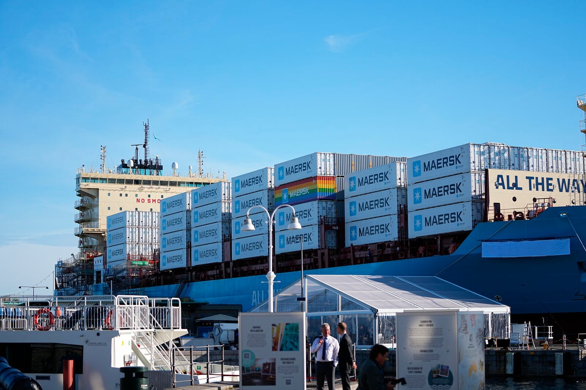 Maersk Cuts Global Transport Forecast Amid Trade Tensions