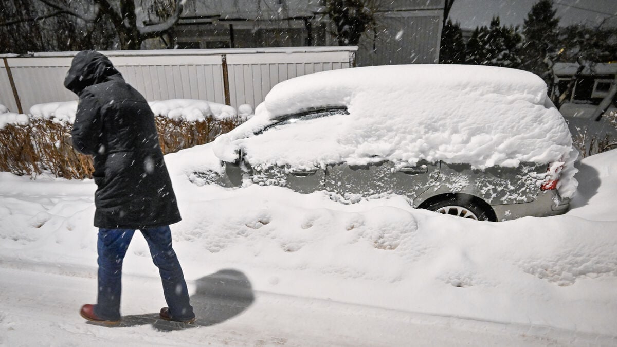 Snow makes a comeback, larger amounts expected in the south