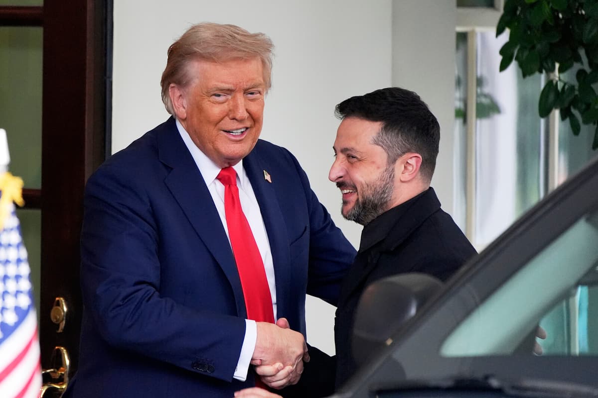Zelenskyj Thanks Trump at White House Meeting on Ukraine War