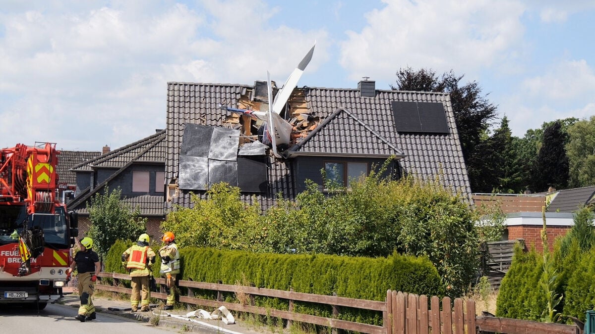 Two dead after small plane crashes into house in Germany