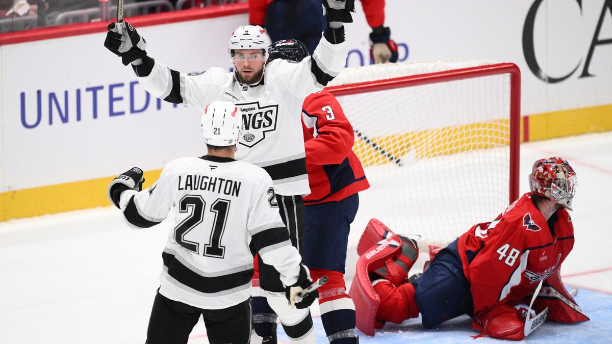 Adrian Kempe Scores Twice as Kings Earn First Win of the Season, Beating Capitals 5-2