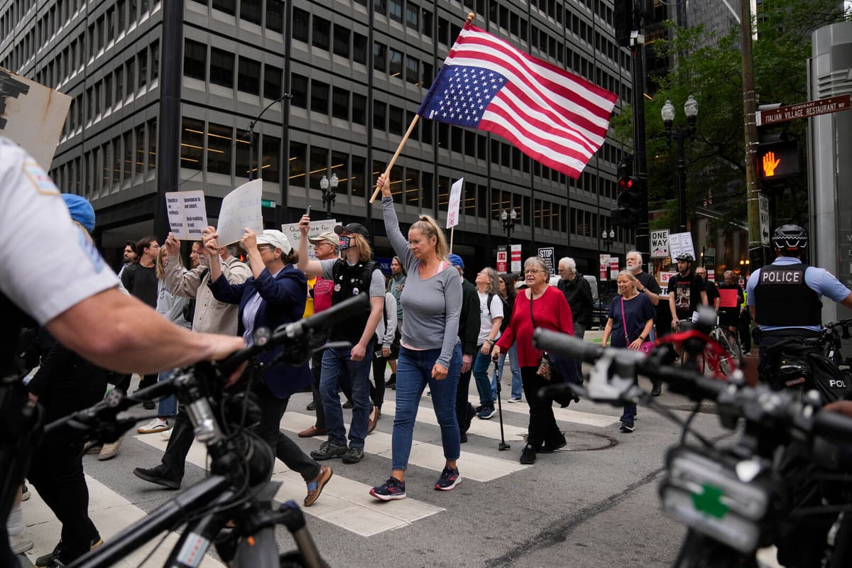 Protests Against Trump Policies Spread Across the USA