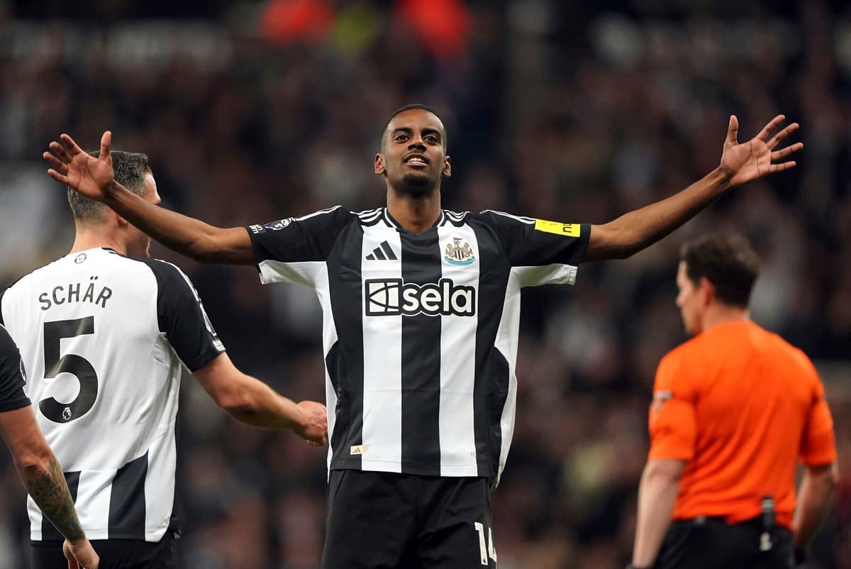 Isak Scores 21st Goal, Tied for Second in Premier League Scoring Chart