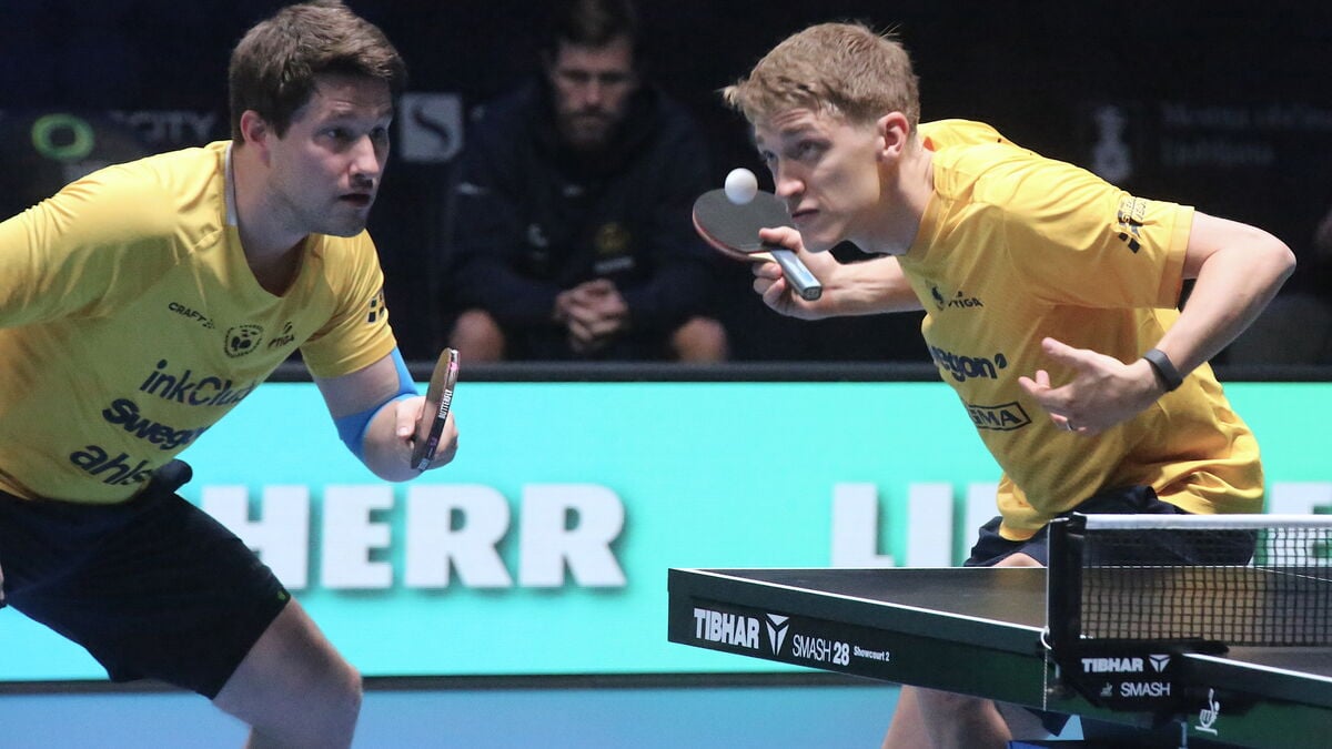 Sweden’s Karlsson and Källberg lose European Championship doubles final to the Lebrun brothers