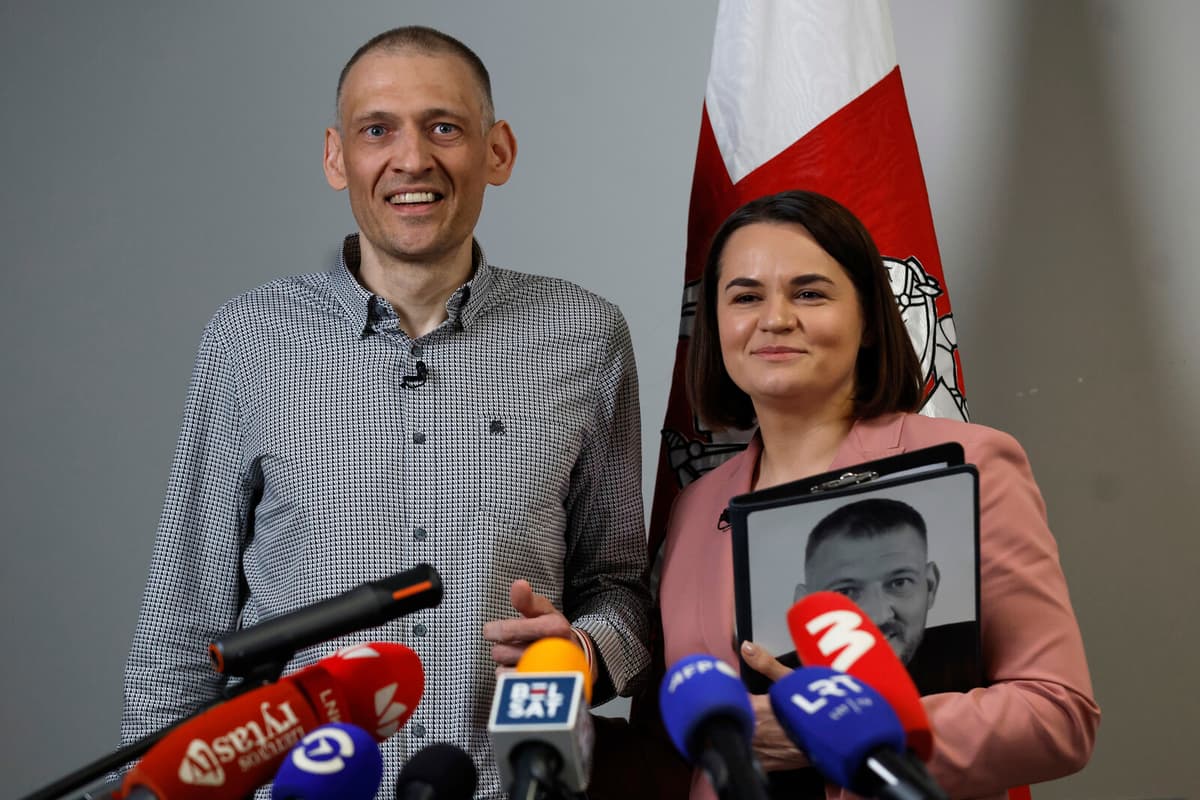 Belarus Opposition Figure Tichanovskij Released, Hopes to Return Home