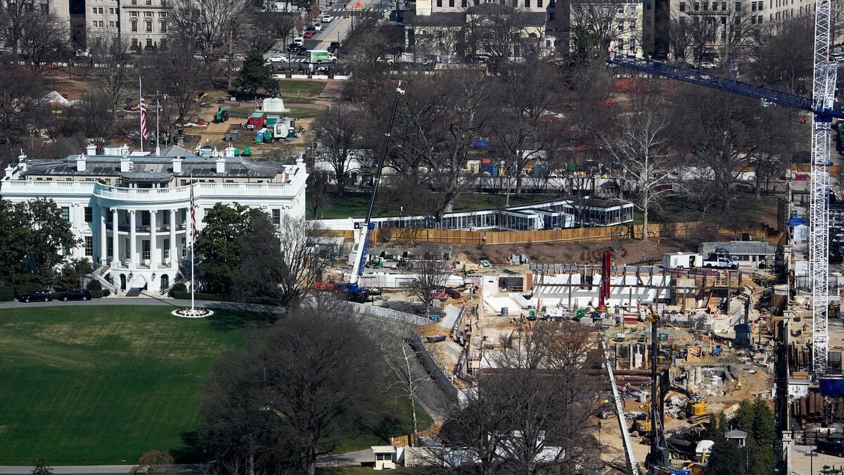 Trump's White House prestige building halted - gone too fast
