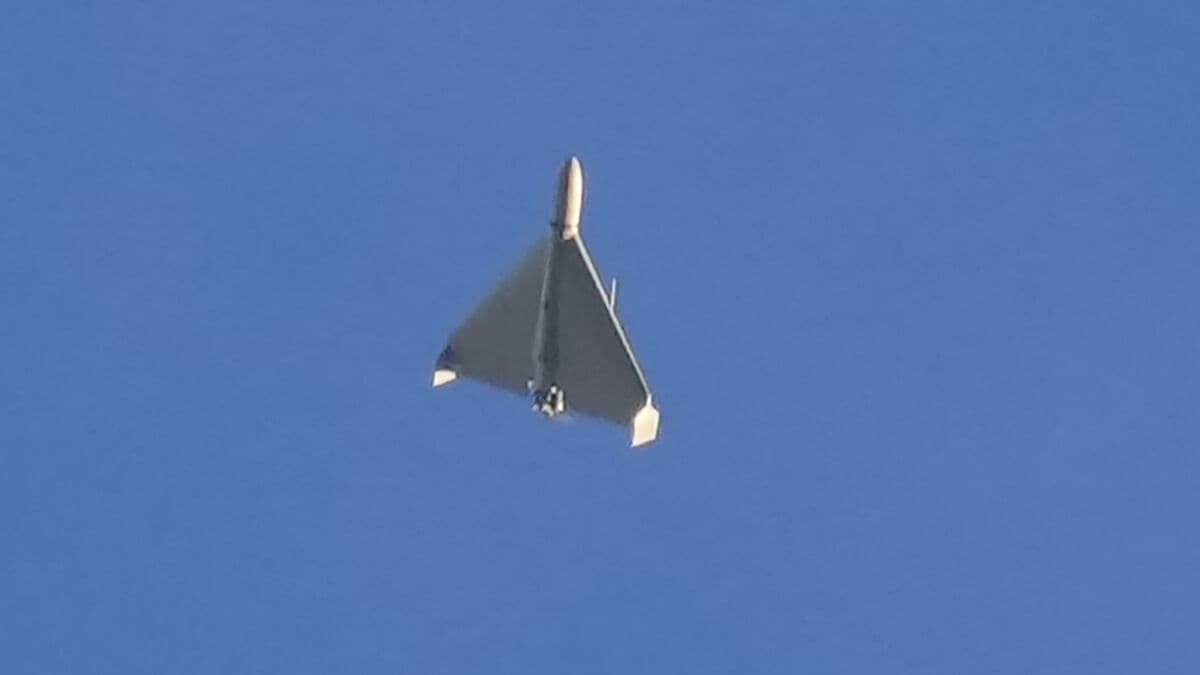 Russian drone hits Auvere power plant chimney in Estonia