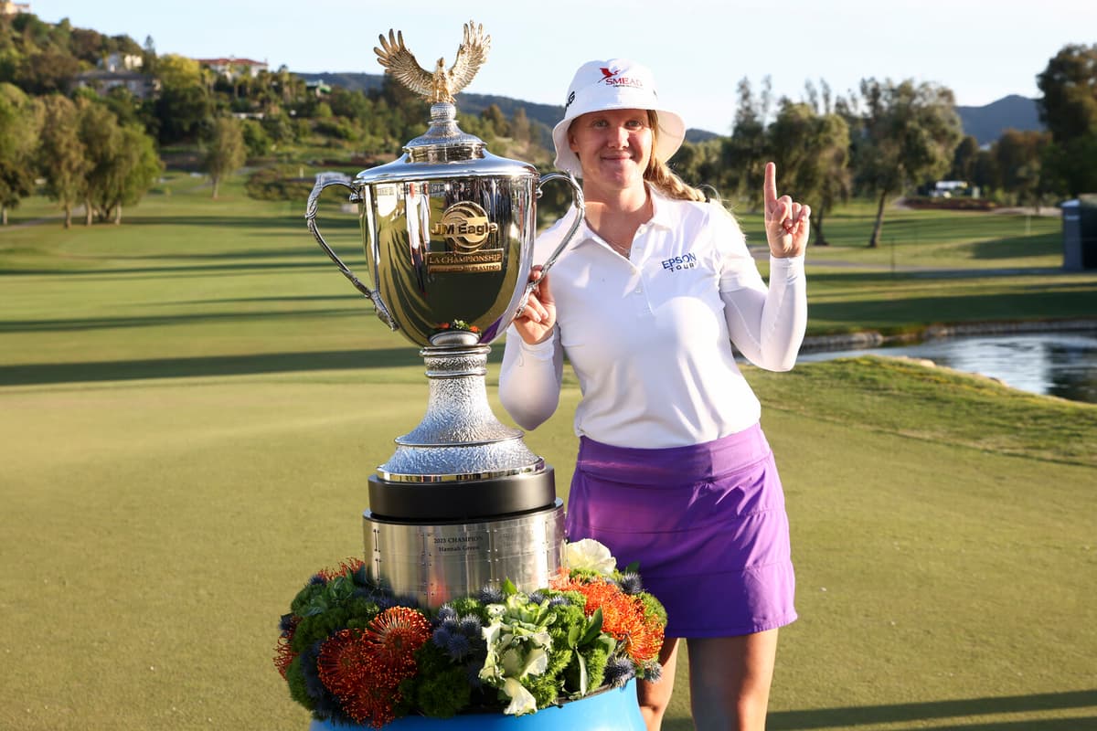 Lindblad Wins LPGA Title in LA, Takes Home 5,4 Million SEK