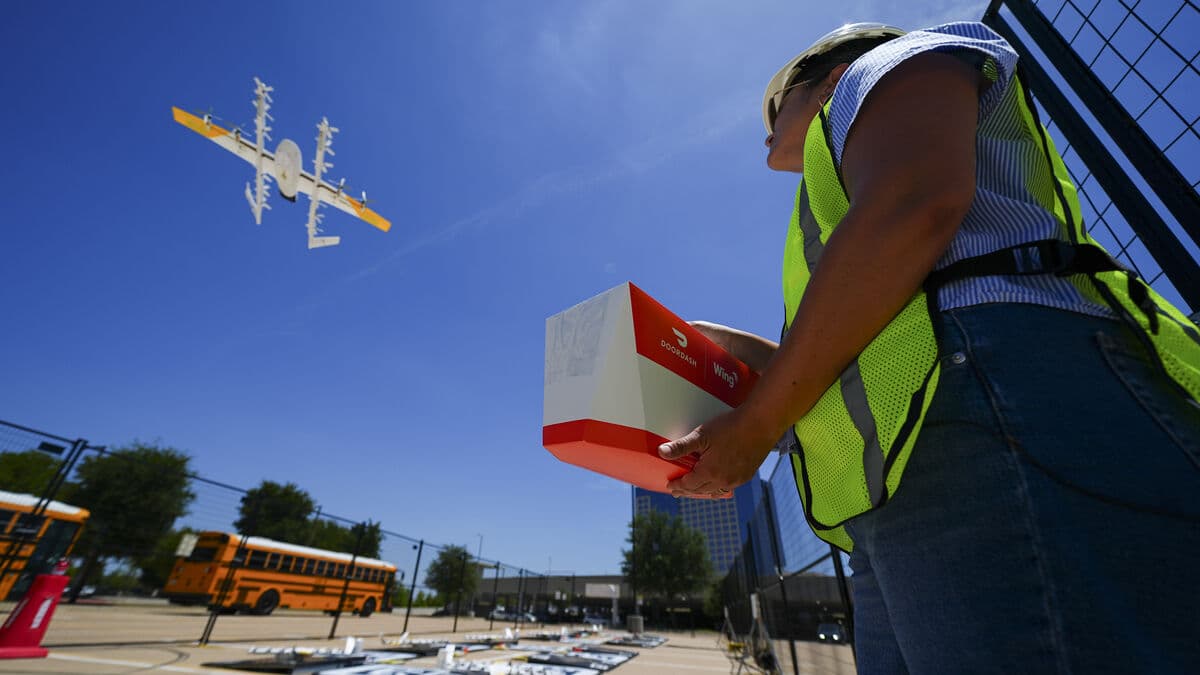 DoorDash gets FAA approval for food deliveries by drone