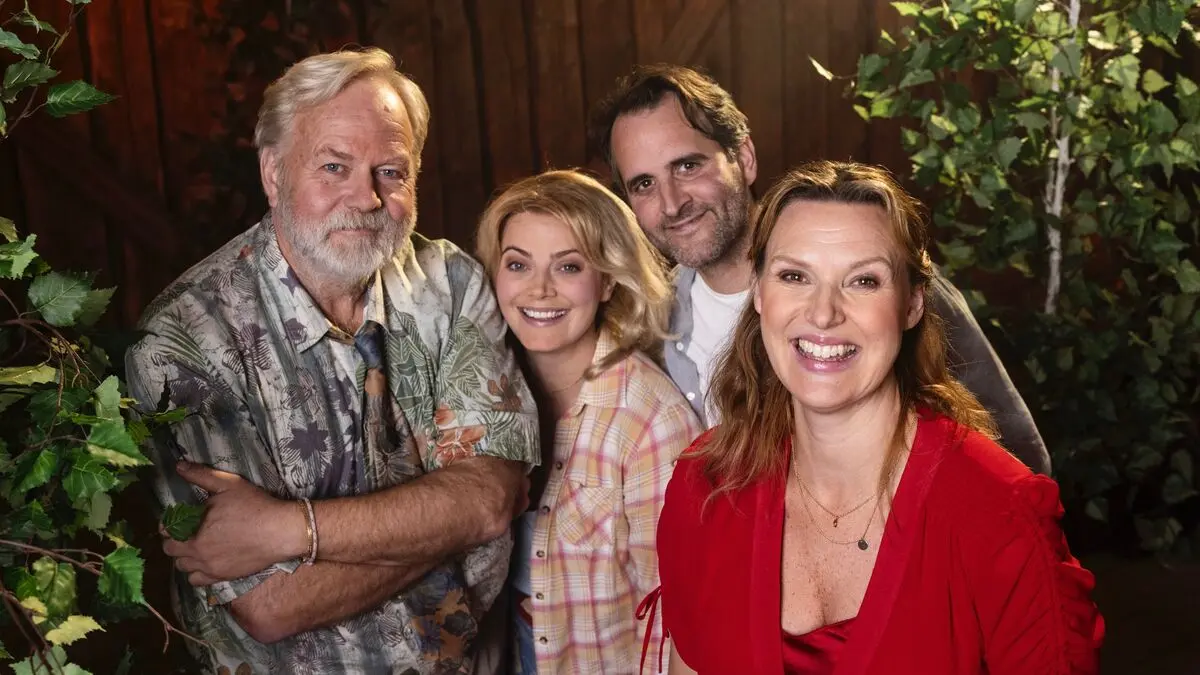 Peter Apelgren and Sanna Nielsen are ready for Just like in heaven