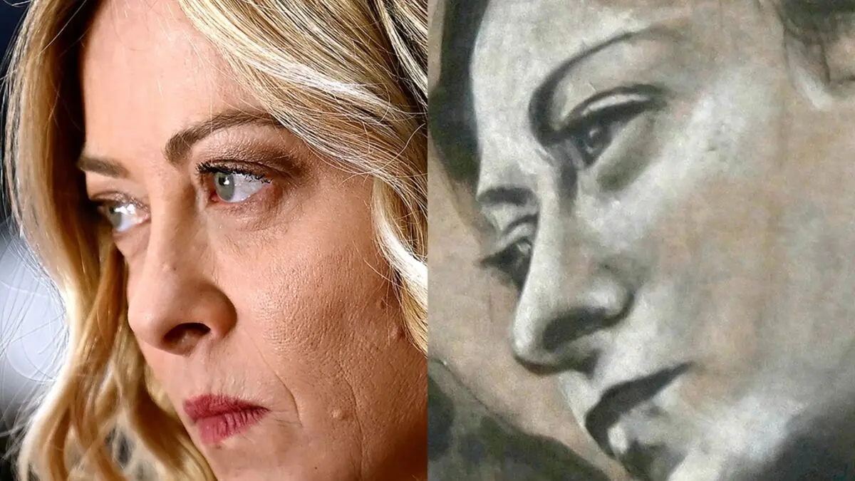Restored angel in Rome given Giorgia Meloni's face