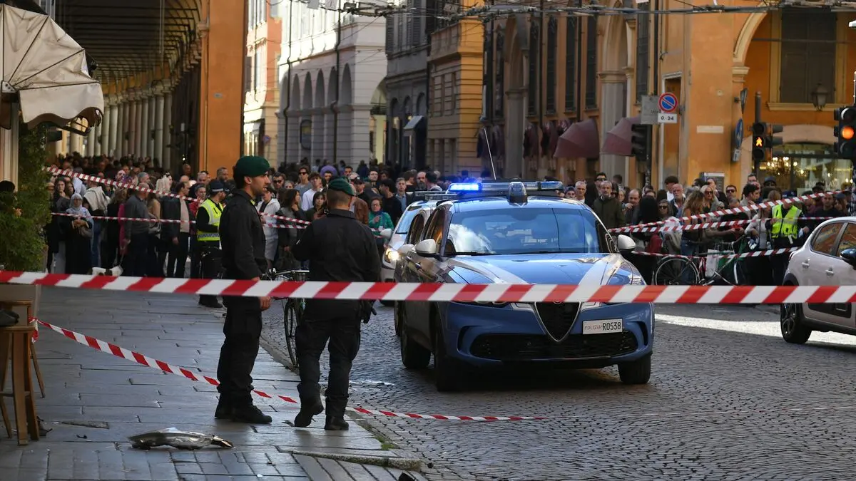 Driver drove into crowd -