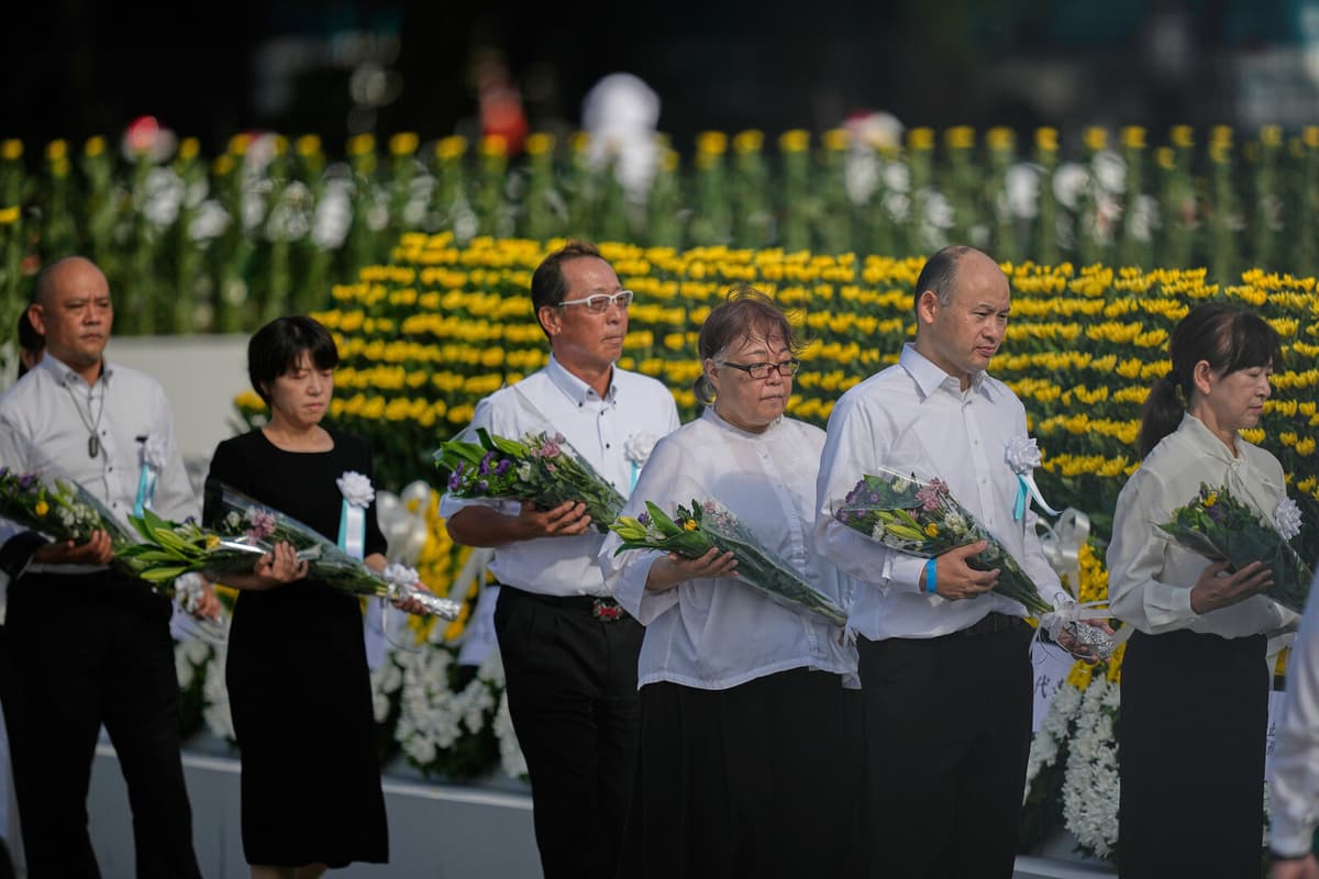 80 Years Since Hiroshima Atomic Bomb Remembered with Silent Prayer