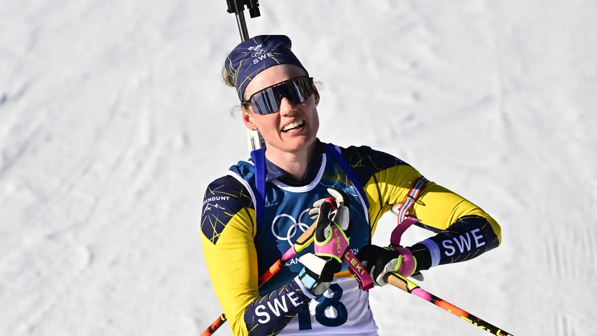 Hanna Öberg gives emotional defense speech for partner Martin Ponsiluoma's immense patience