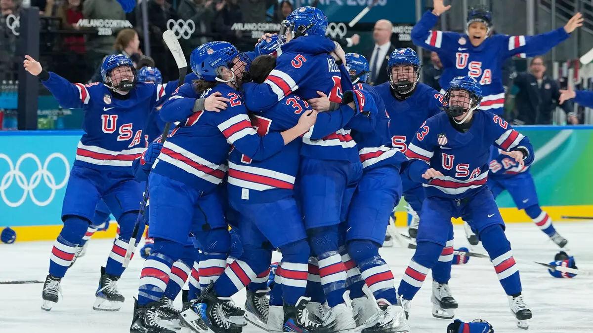 USA wins women's Olympic ice hockey gold in overtime against Canada