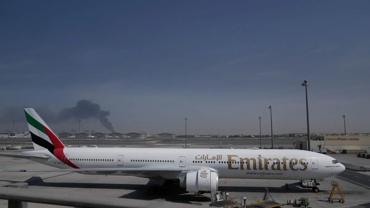 Explosion at Dubai airport -