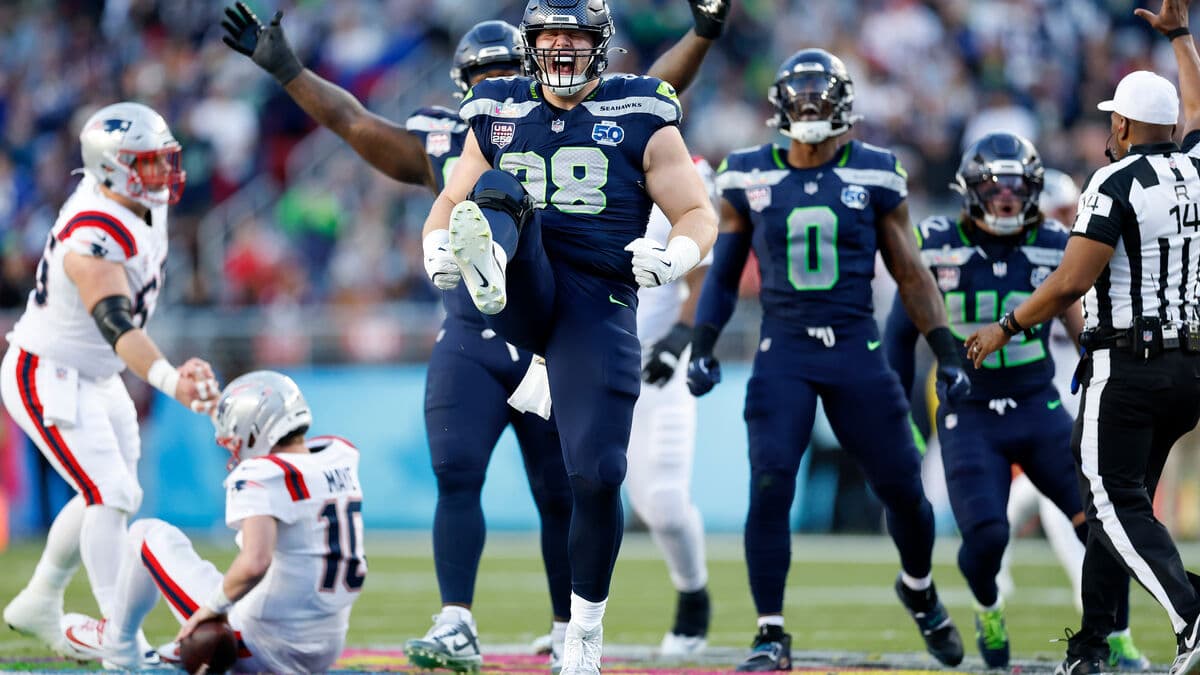 Seattle Seahawks defeat New England Patriots 29–13 to win Super Bowl, Devon Witherspoon says it's a unique feeling