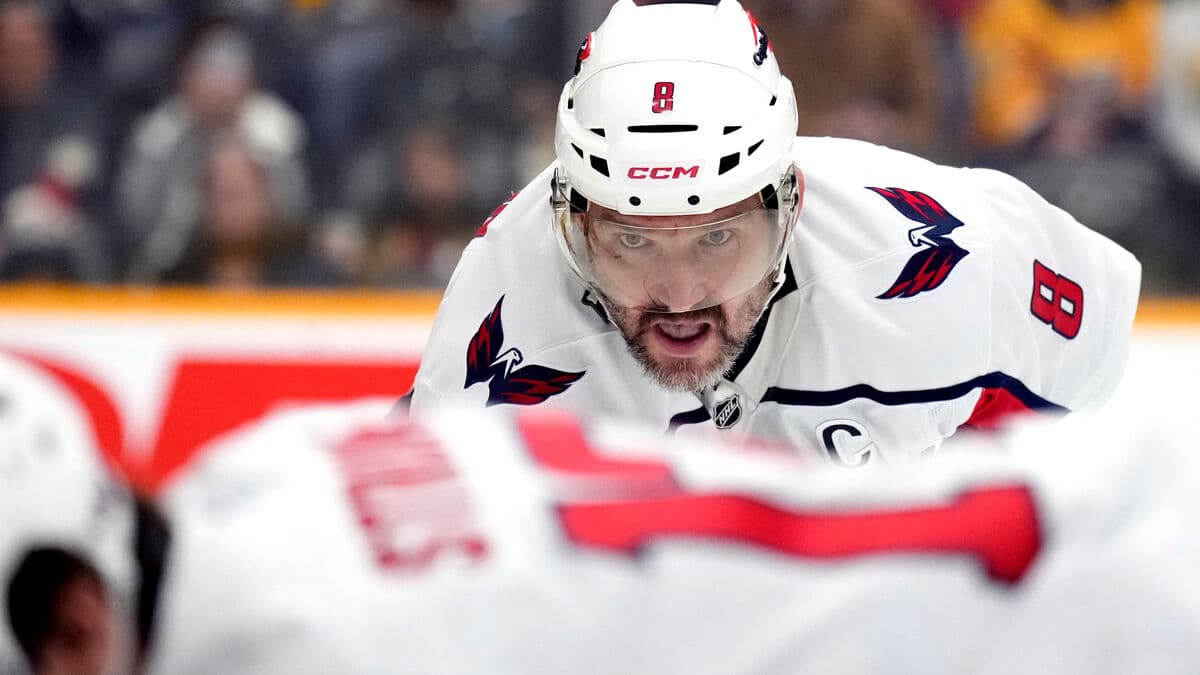 Ovechkin in search of new NHL goal record