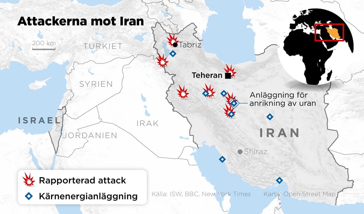 Israel Attacks Iran's Nuclear Sites Amid US-Iran Negotiations