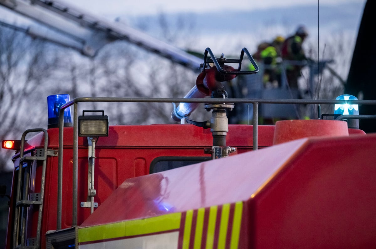 Scrap Heap Fire in Halmstad Causes Heavy Smoke