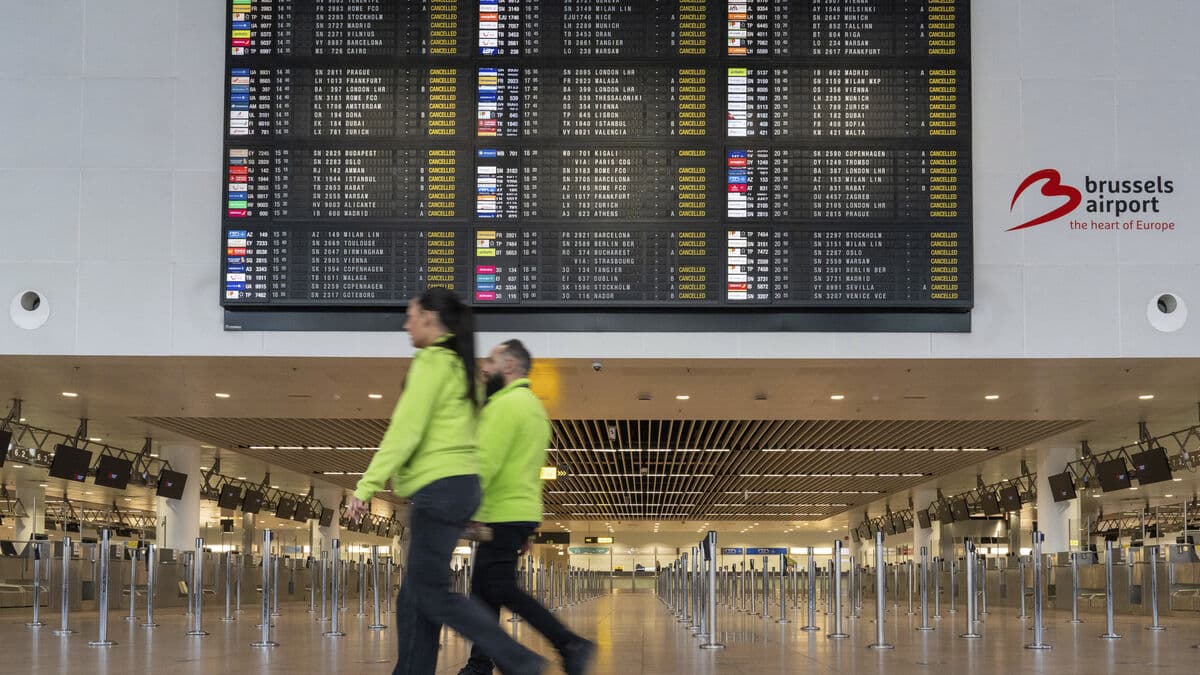 Brussels Airport Cancels All Departures Amid National Strike
