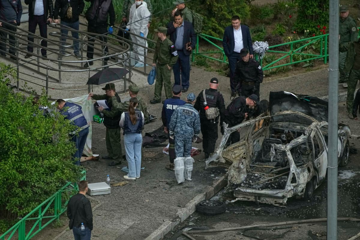 Russian General Dies in Car Bomb Attack Near Moscow