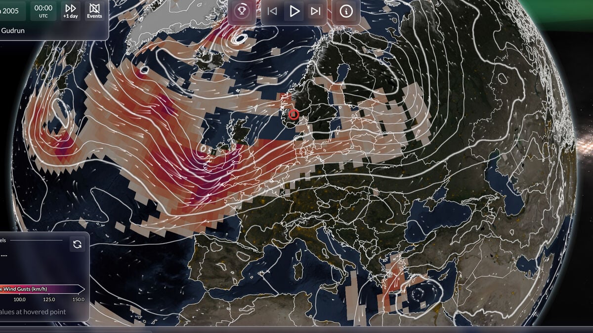 EU's climate service Copernicus releases time machine for historical weather since 1940