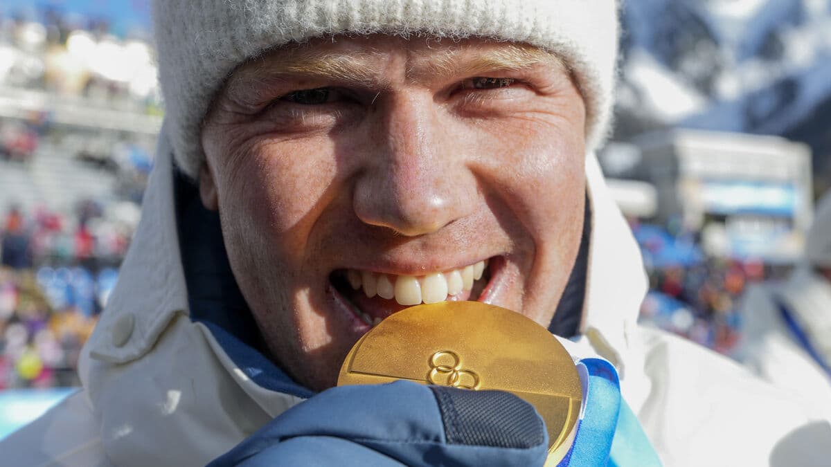 Norway extends Winter Olympics gold record to 17 with biathlon gold in Italy