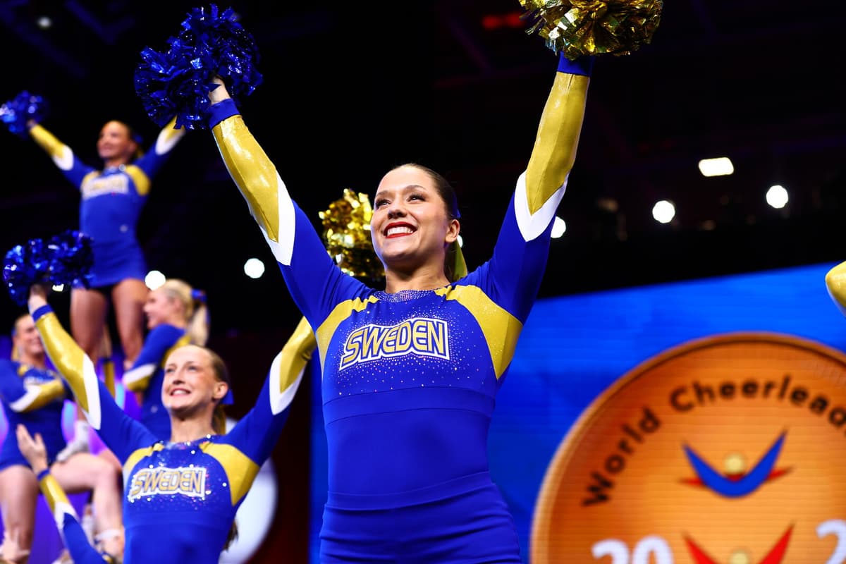 Sweden Wins Silver at World Cheerleading Championship Again