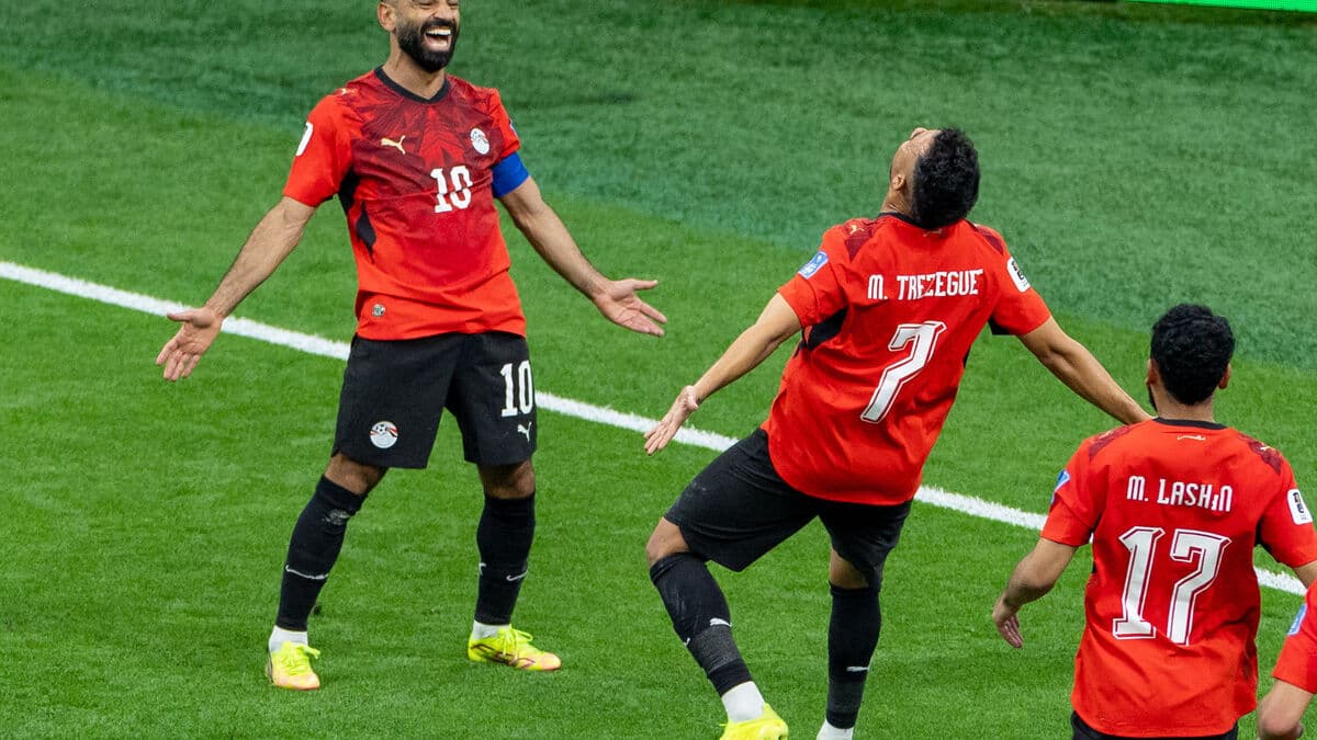 Egypt's superstar Mohamed Salah says first-ever World Cup win is a historic victory