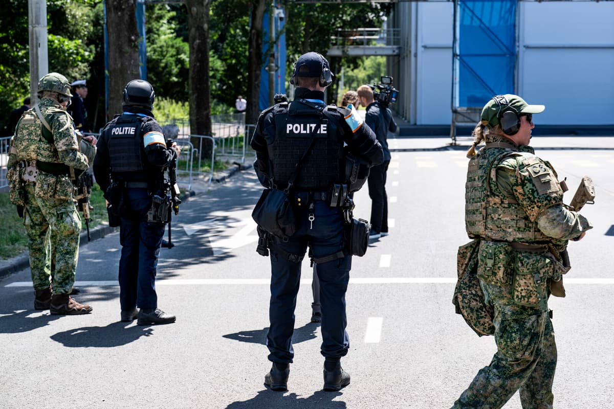 Massive Security Operation Secures NATO Summit in The Hague