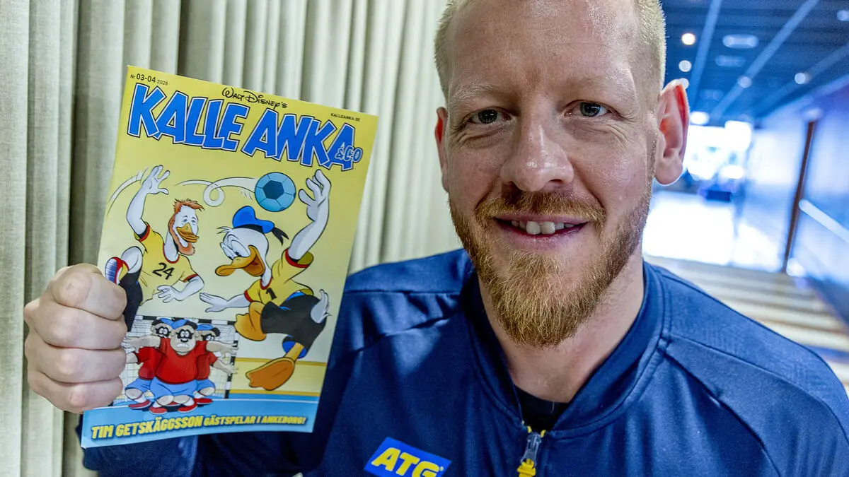 European Championship star Jim Gottfridsson becomes cartoon character, says it's great to be on the cover