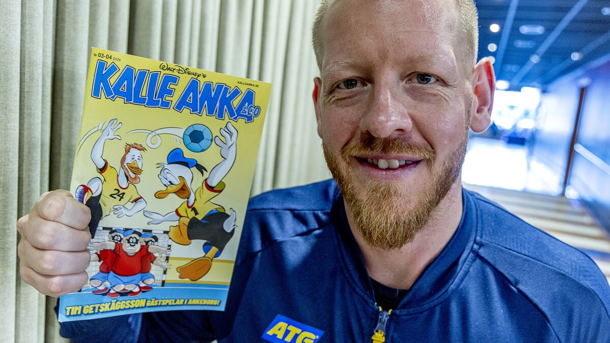 European Championship star Jim Gottfridsson becomes cartoon character, says it's great to be on the cover
